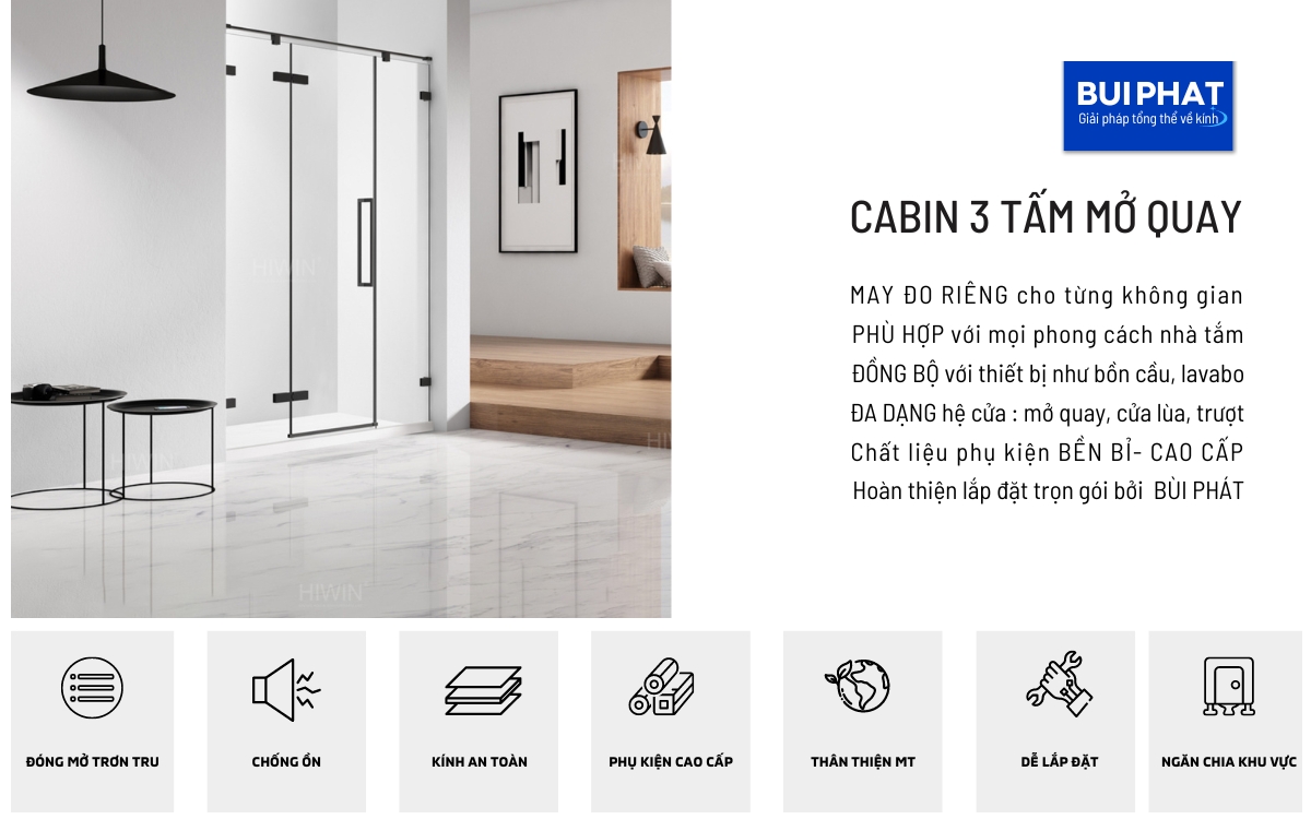 cabin tắm đứng