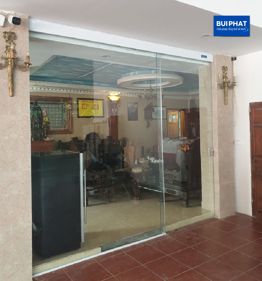 cửa kính cường lực lùa Zamilldoor 1 cánh