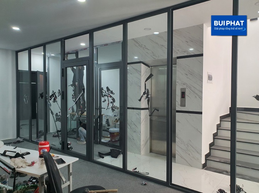Cửa nhôm kính 2 lớp