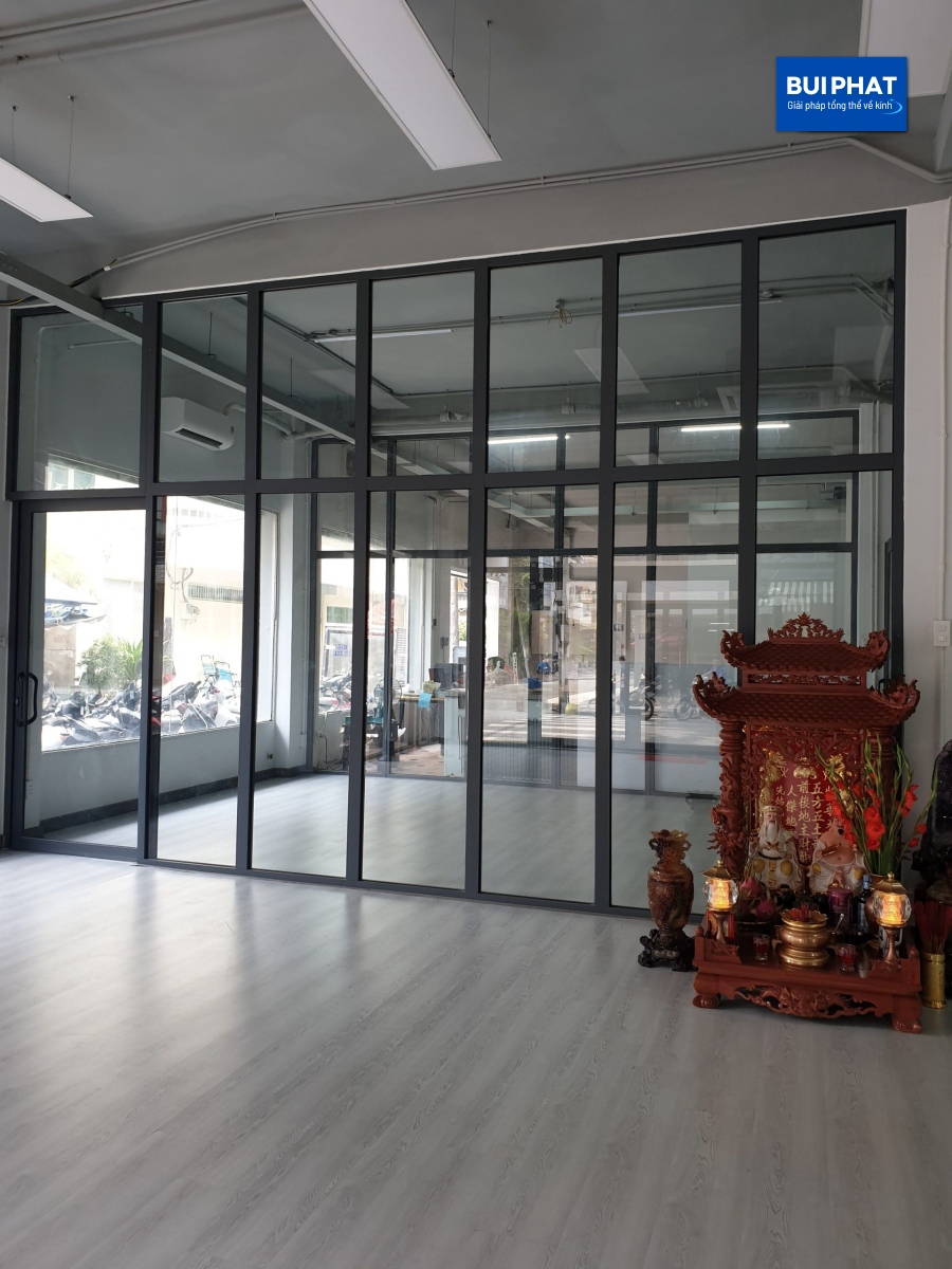 Cửa nhôm kính hệ 55