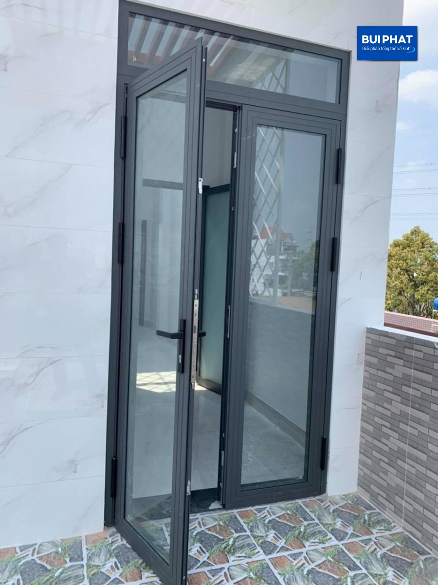 Mẫu cửa nhôm 2 cánh