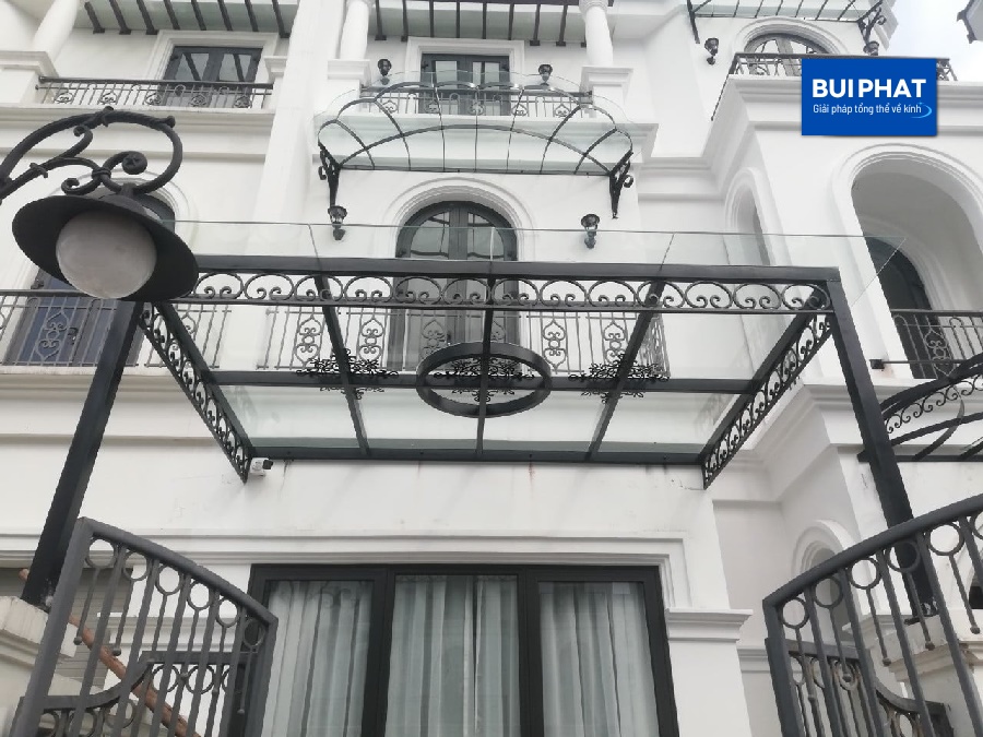 Mái kính cường lực đẹp