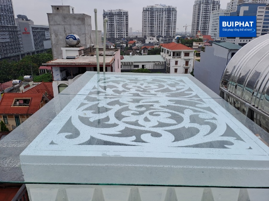 Mái kính cường lực đẹp