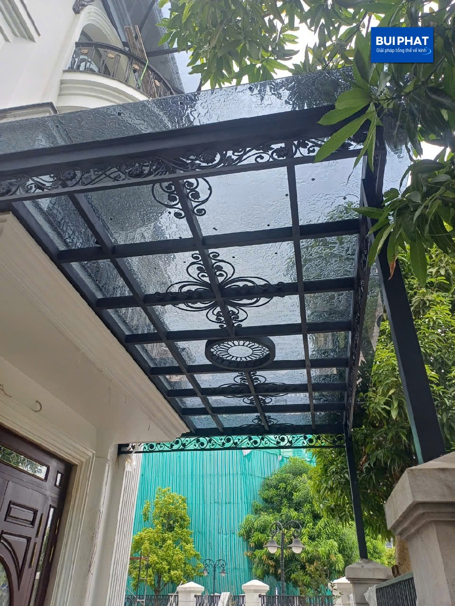 Mái kính cường lực đẹp