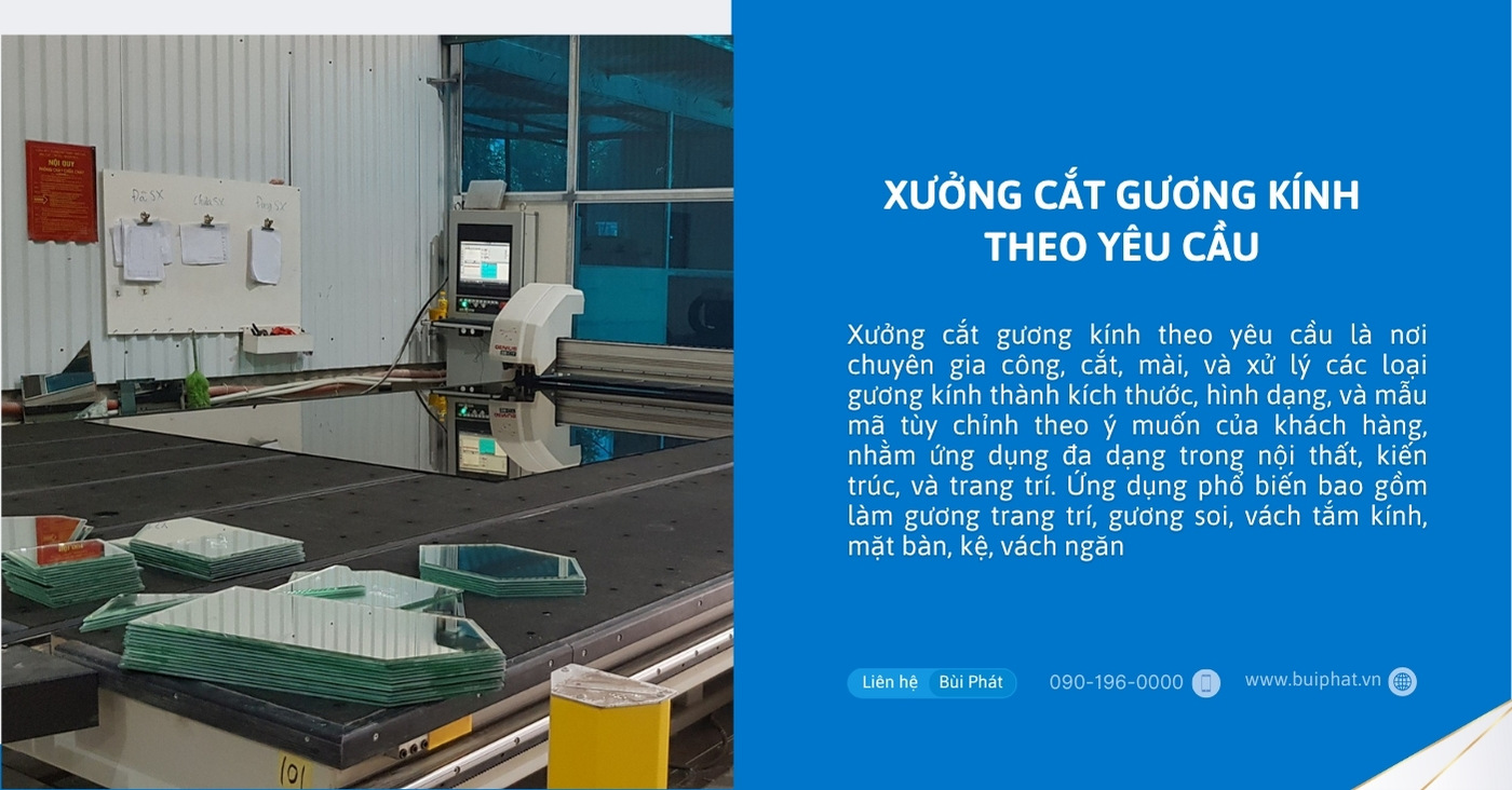 Cắt gương kính