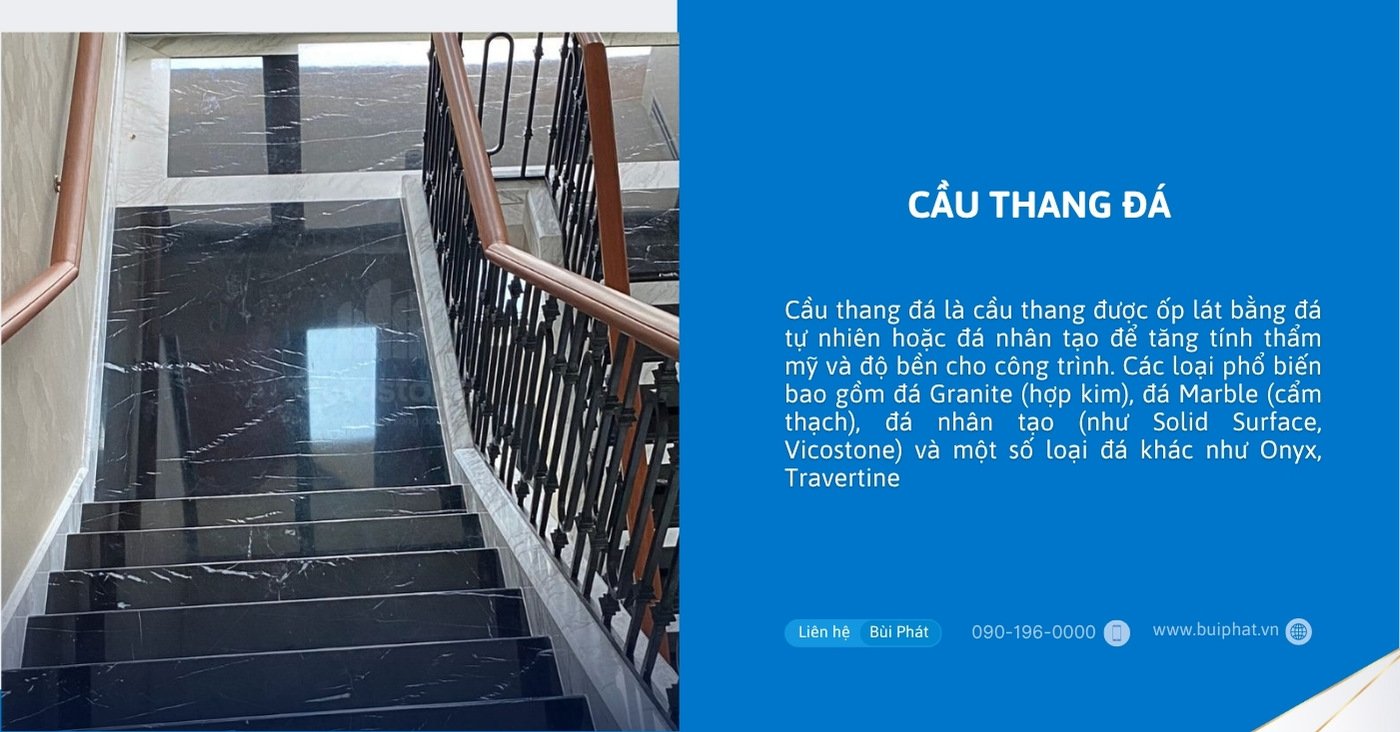 Cầu thang đá Cầu thang đá