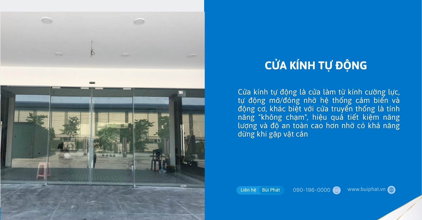Cửa kính tự động