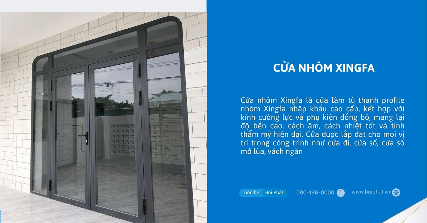 Cửa nhôm Xingfa​