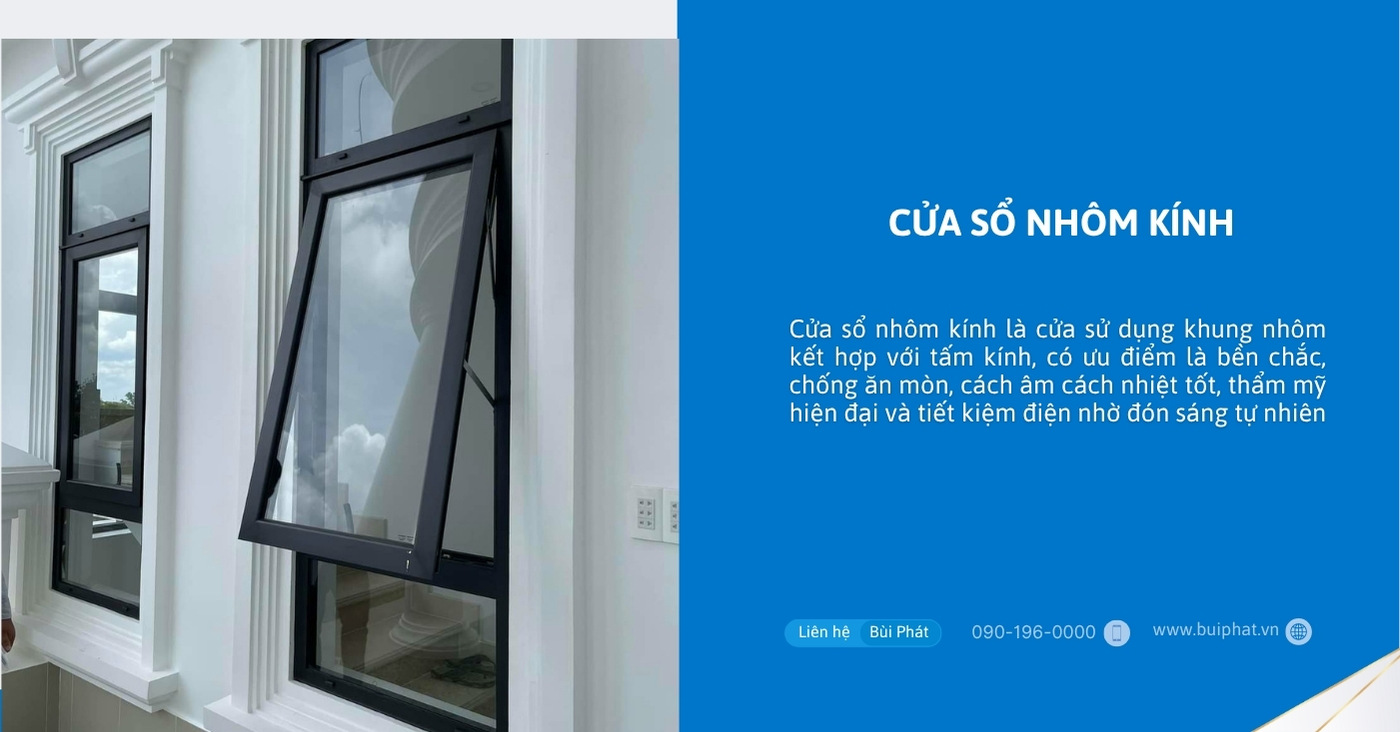 Cửa sổ nhôm kính