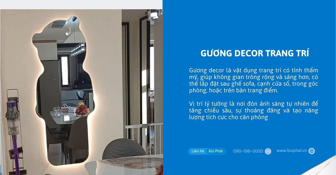 Gương decor trang trí Gương decor trang trí