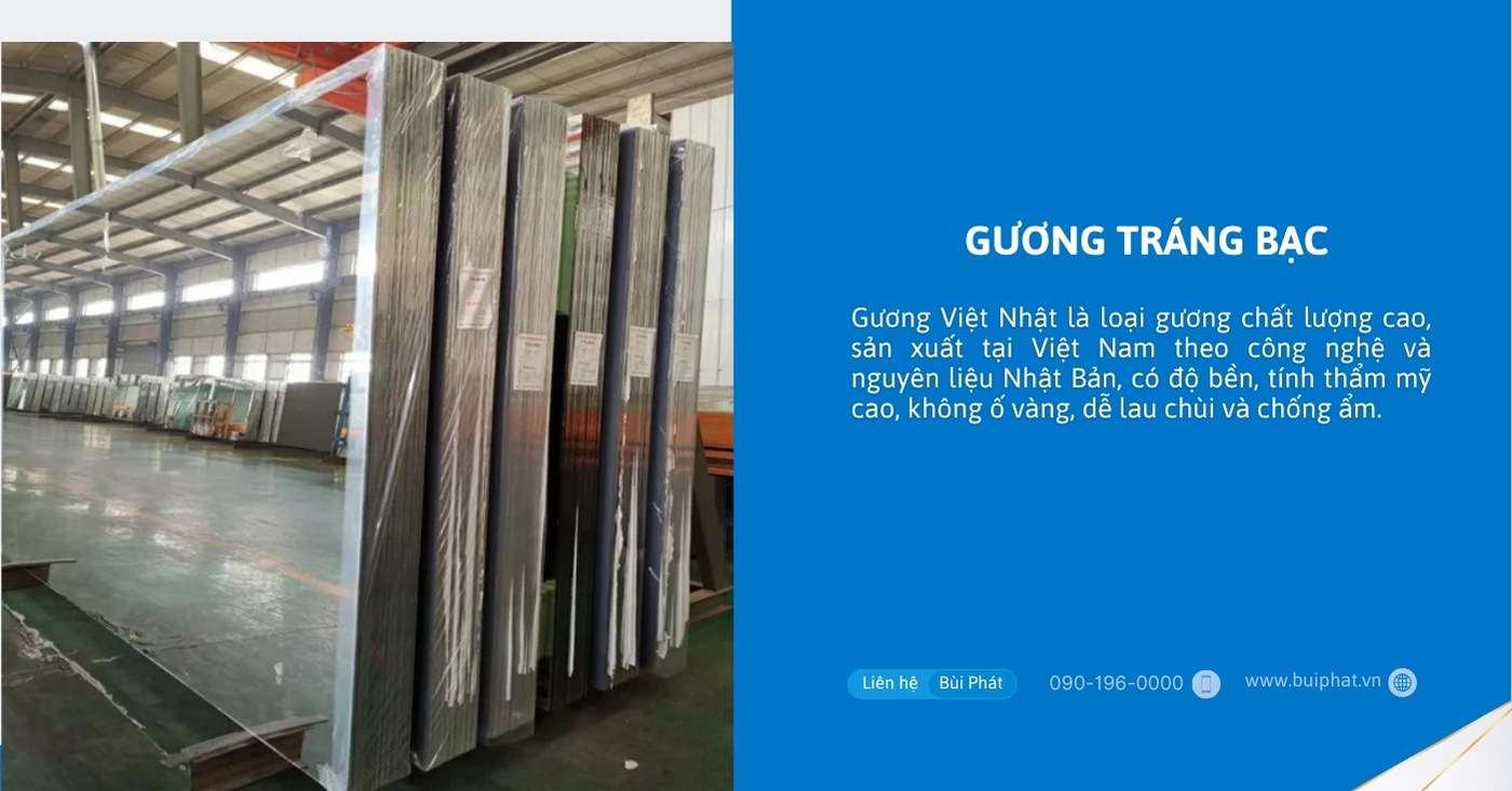 Gương tráng bạc Gương tráng bạc