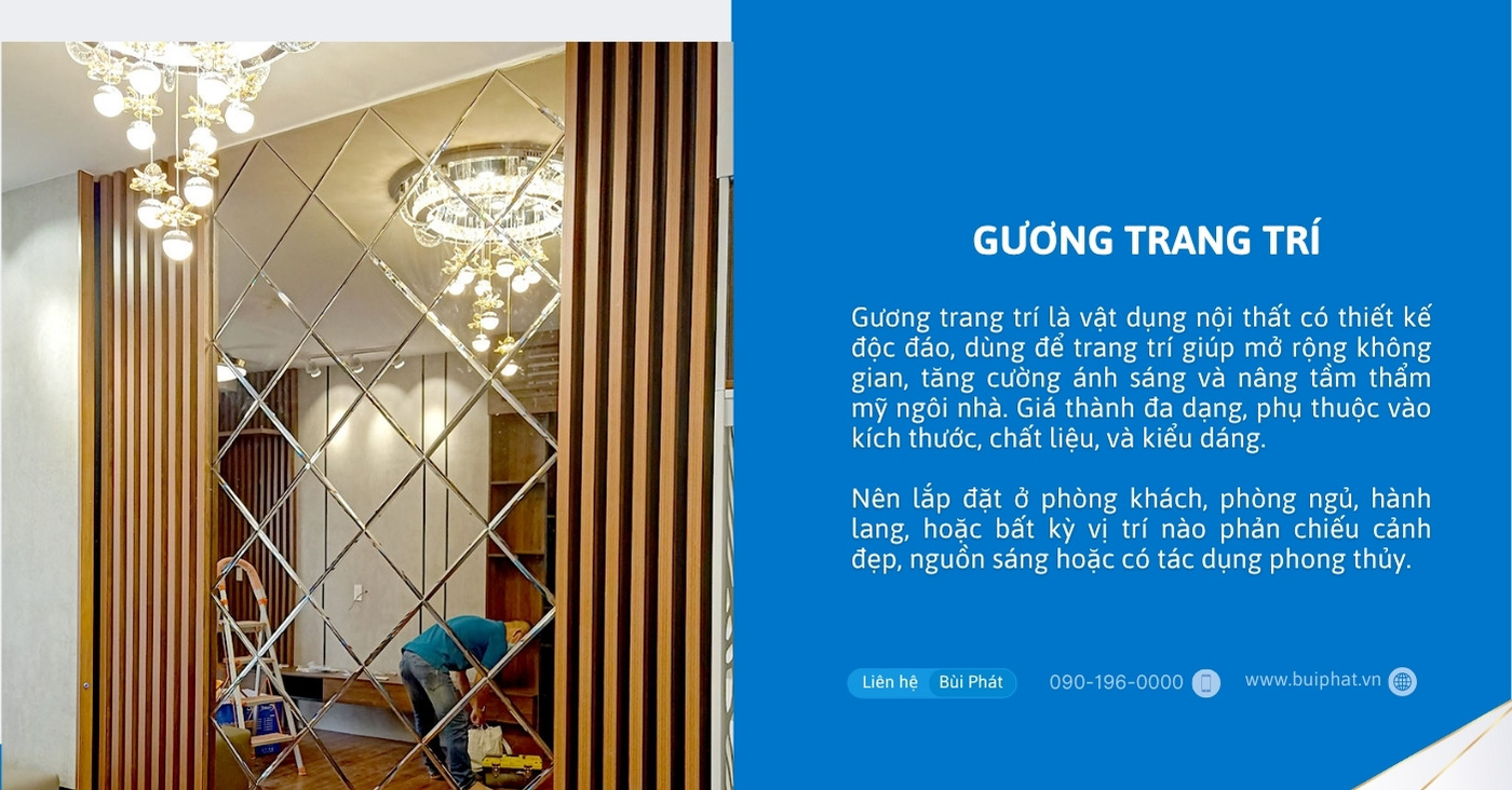 Gương trang trí