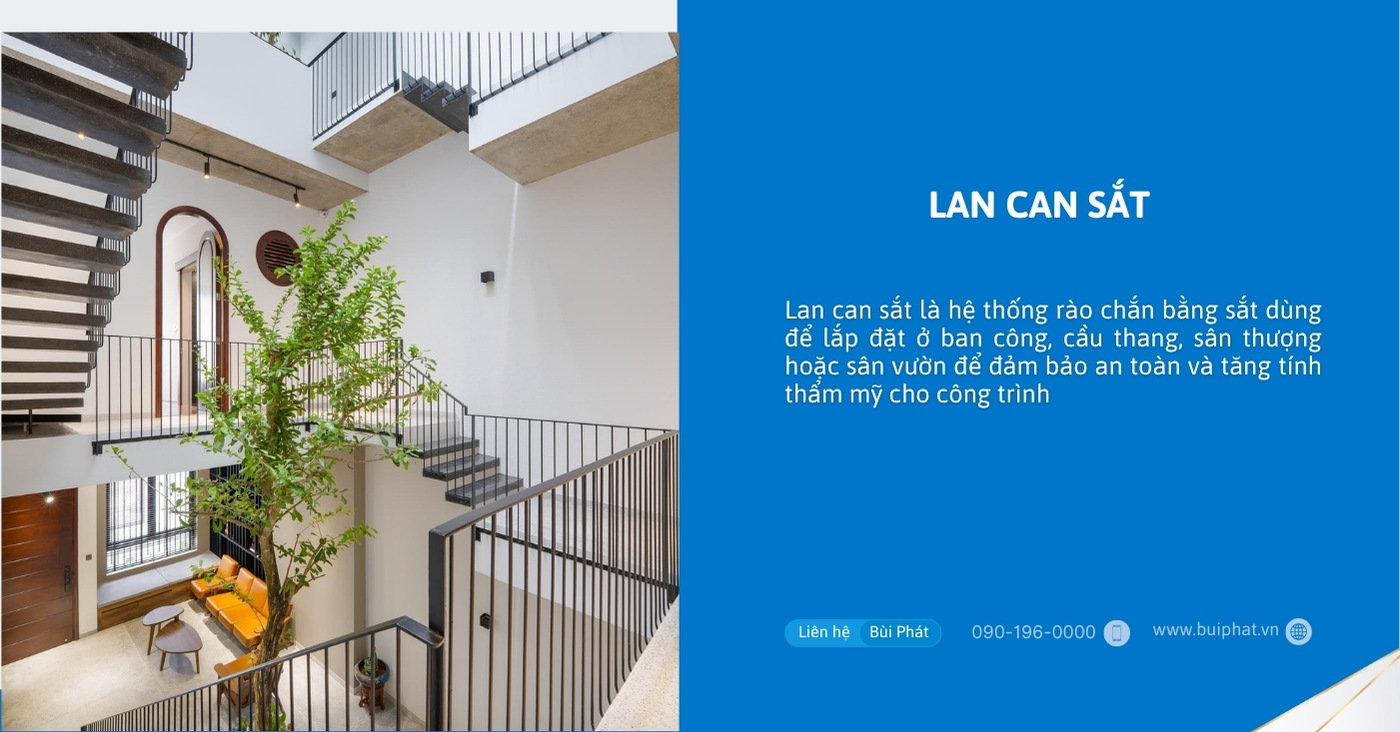 Lan can sắt