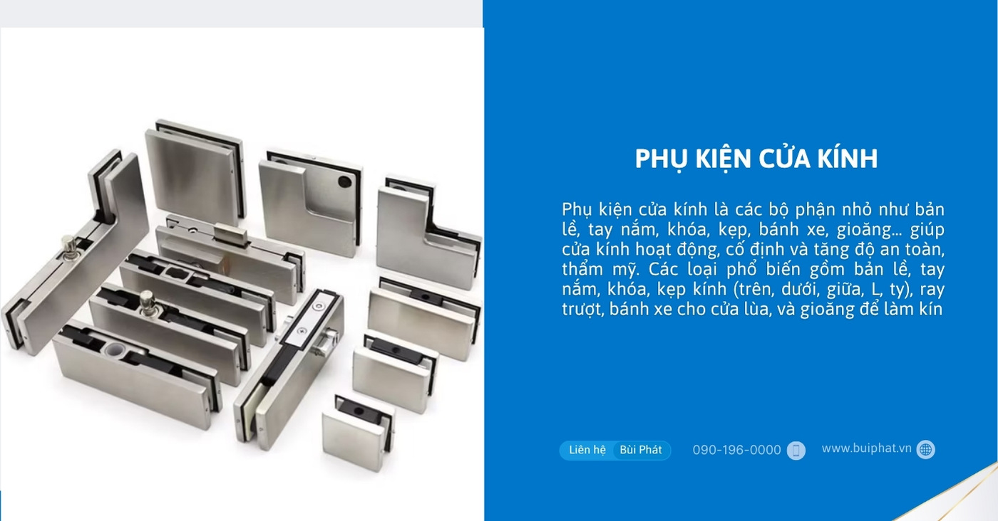 Phụ kiện cửa kính