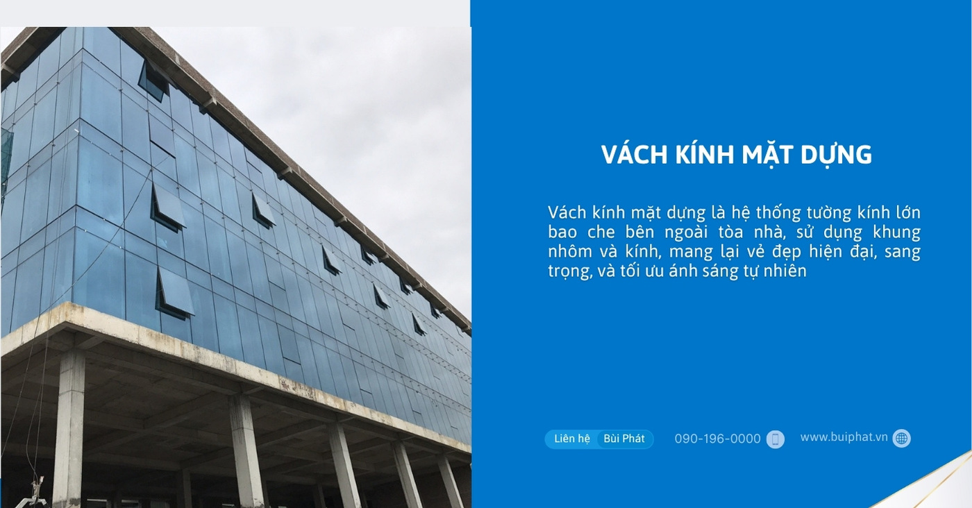 Vách kính mặt dựng