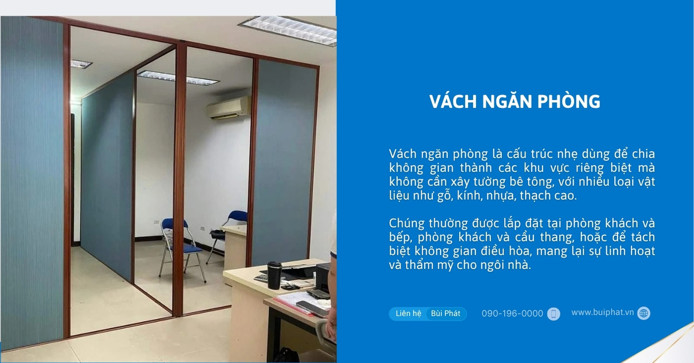 Vách ngăn phòng